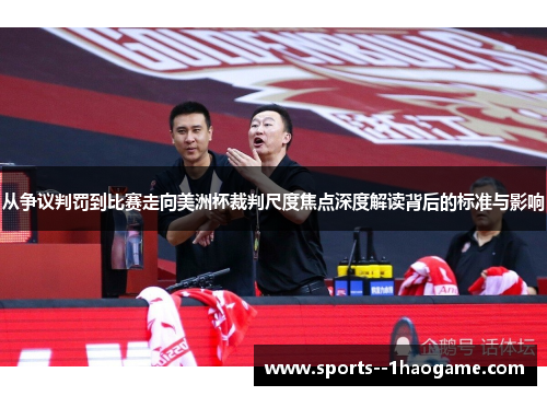从争议判罚到比赛走向美洲杯裁判尺度焦点深度解读背后的标准与影响